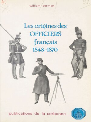cover image of Les Origines des officiers français (1848-1870)